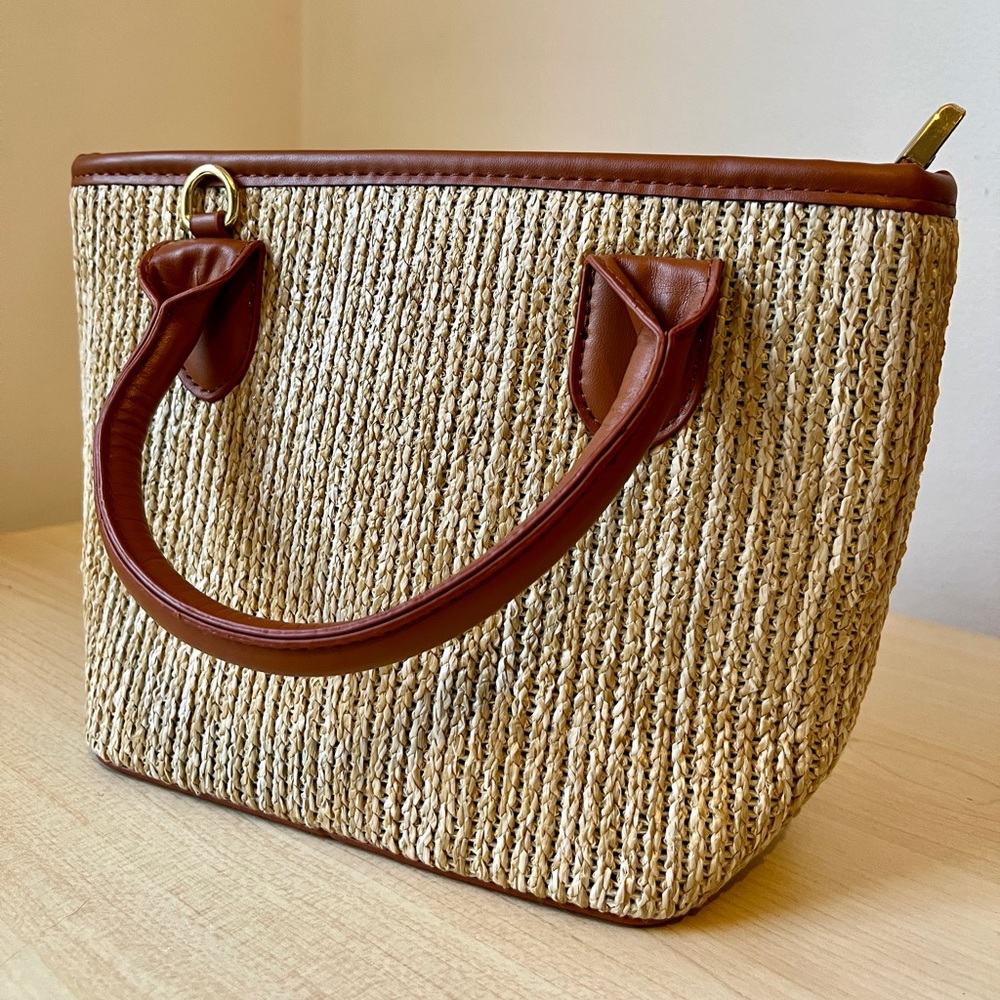 woven purse